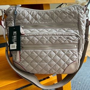 MZ Wallace New with tags Crosby Hobo in Fog